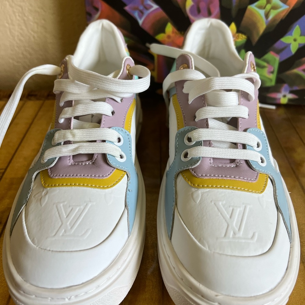 Made in Italy nib Louis Vuitton front row sneaker - Picture 4 of 10